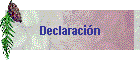 Declaraci�n